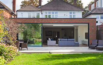 Rear Single Patio Extension Exterior London