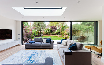 Rear Single Patio Extension Interior London