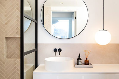 Modern house extension with open-plan living space in London