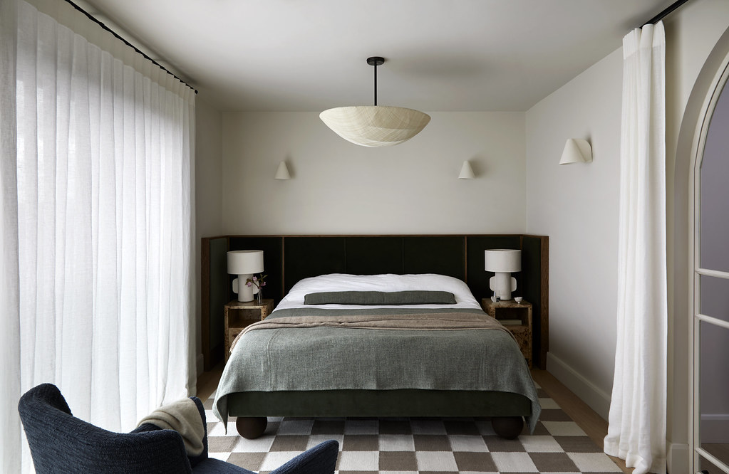 Completed beautifully plastered interior in a North London renovation project ready for decorating