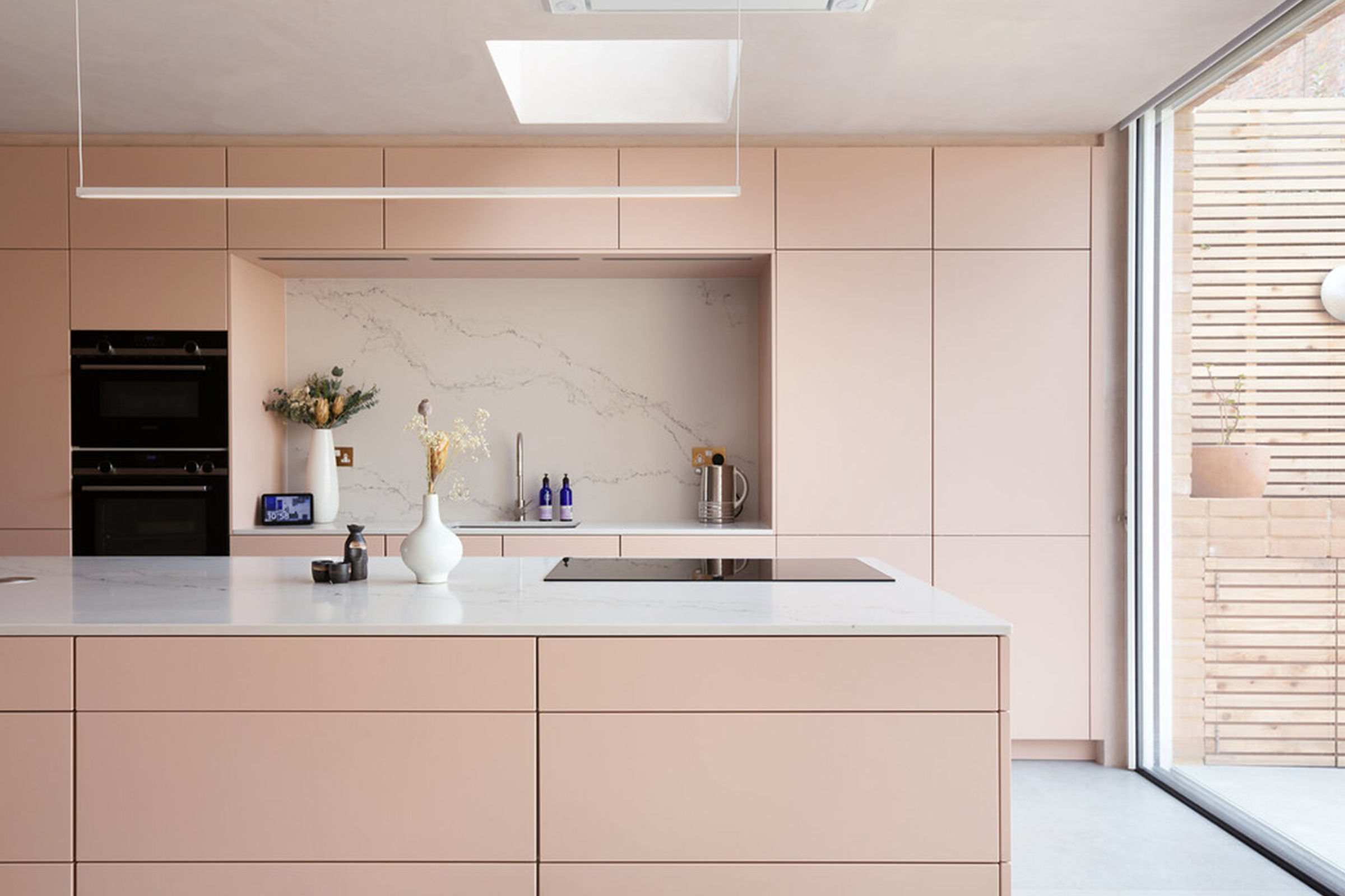 Custom kitchen cabinetry and bespoke joinery in a Chiswick W4 rear extension kitchen